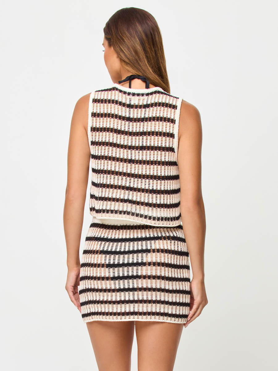 Sander Top in Isle Stripe