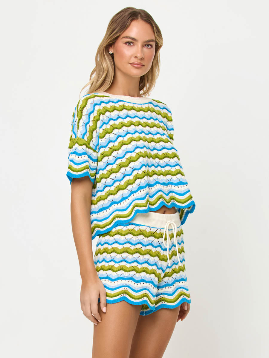 L*Space Sun Chaser Short in Island Breeze