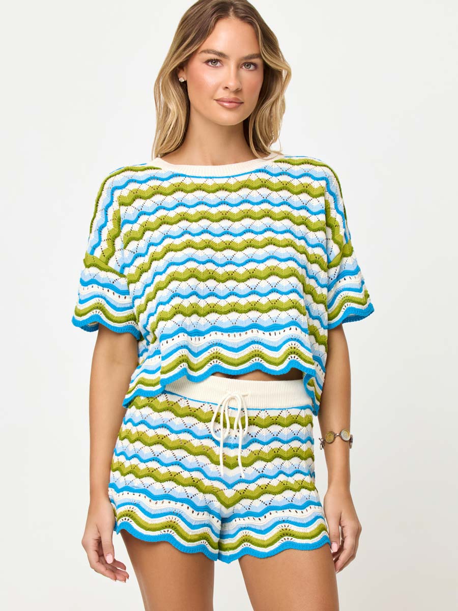 L*Space Sun Chaser Short in Island Breeze