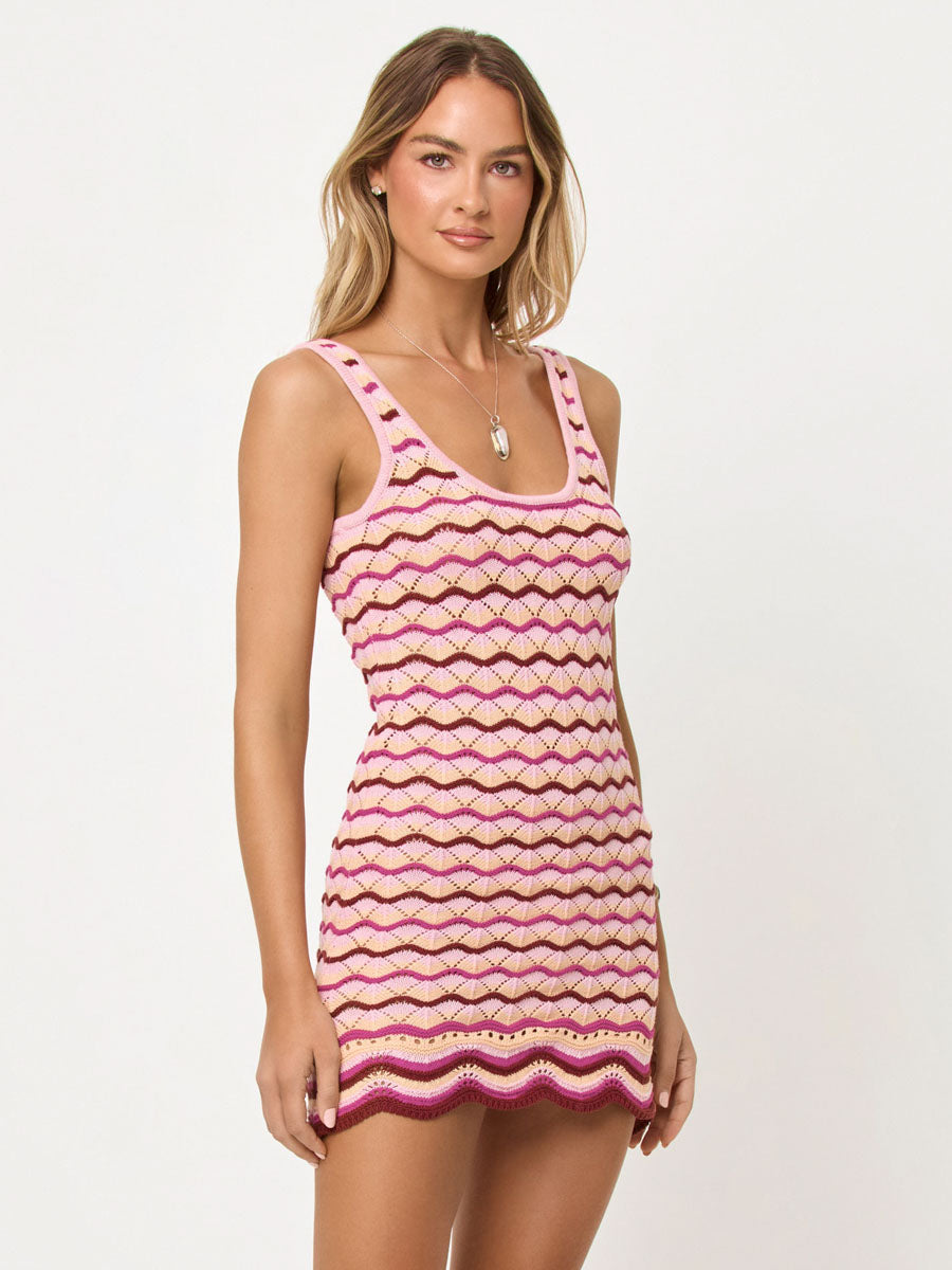 L*Space Sun Chaser Dress in Berry Spritz