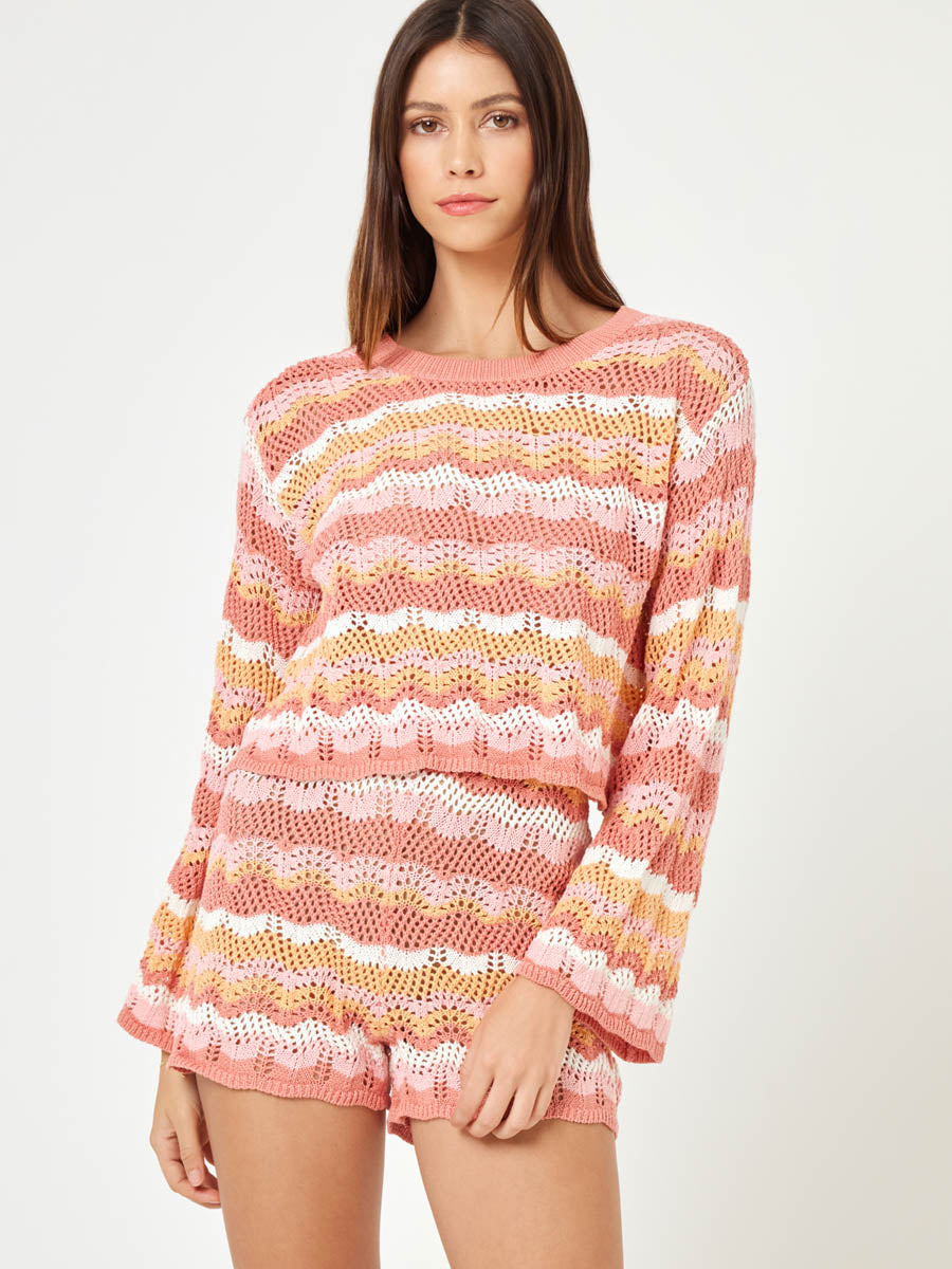 L*Space Sun Ray Short in Bahama Bound Stripe