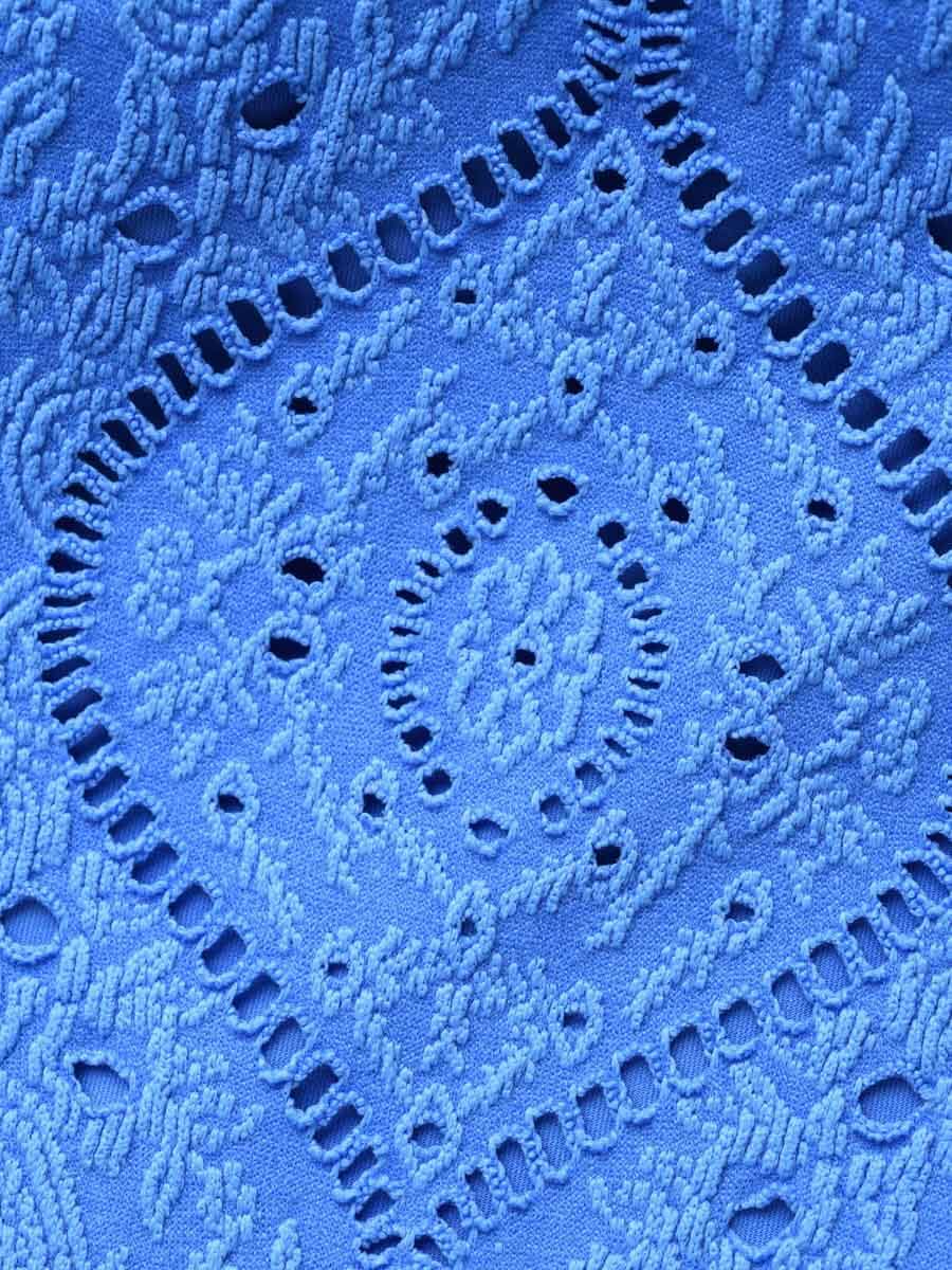 La Blanca Mantra Medallion Lingerie One Piece in Chambray