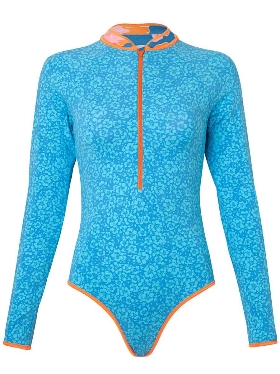 Maaji Cardi One Piece Surf Suit in Magnolia Mirage
