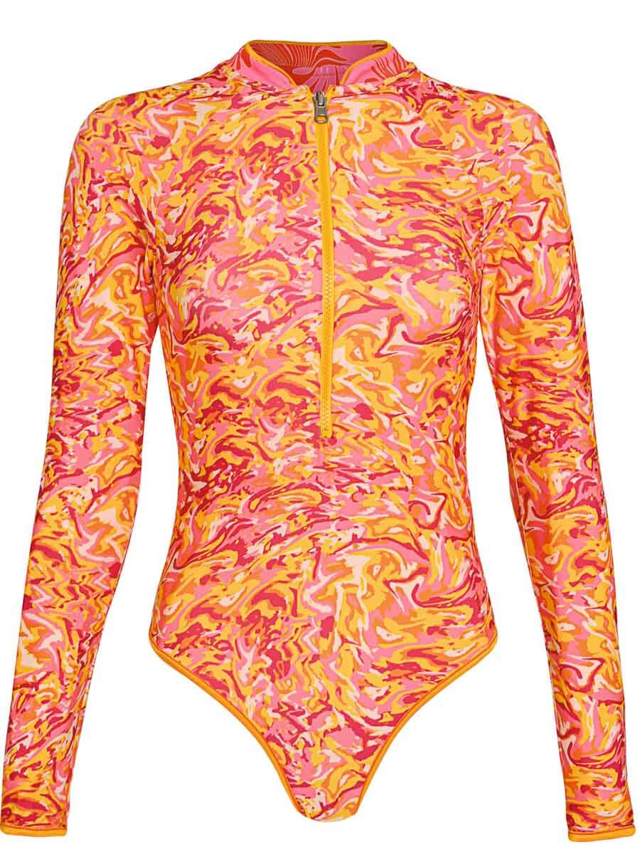 Maaji Cardi One Piece Surfsuit in Water Blossom