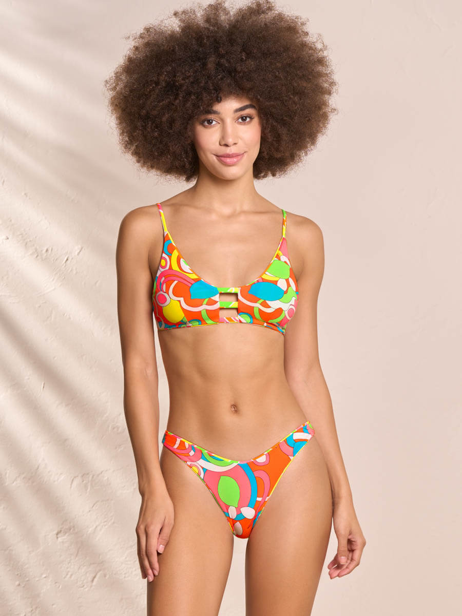 Maaji Splendour High Leg Bottom In Magnetic