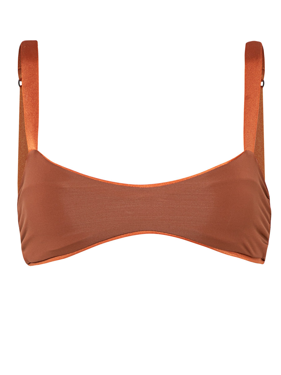 Maaji Headhunter Bralette in Satin Umber