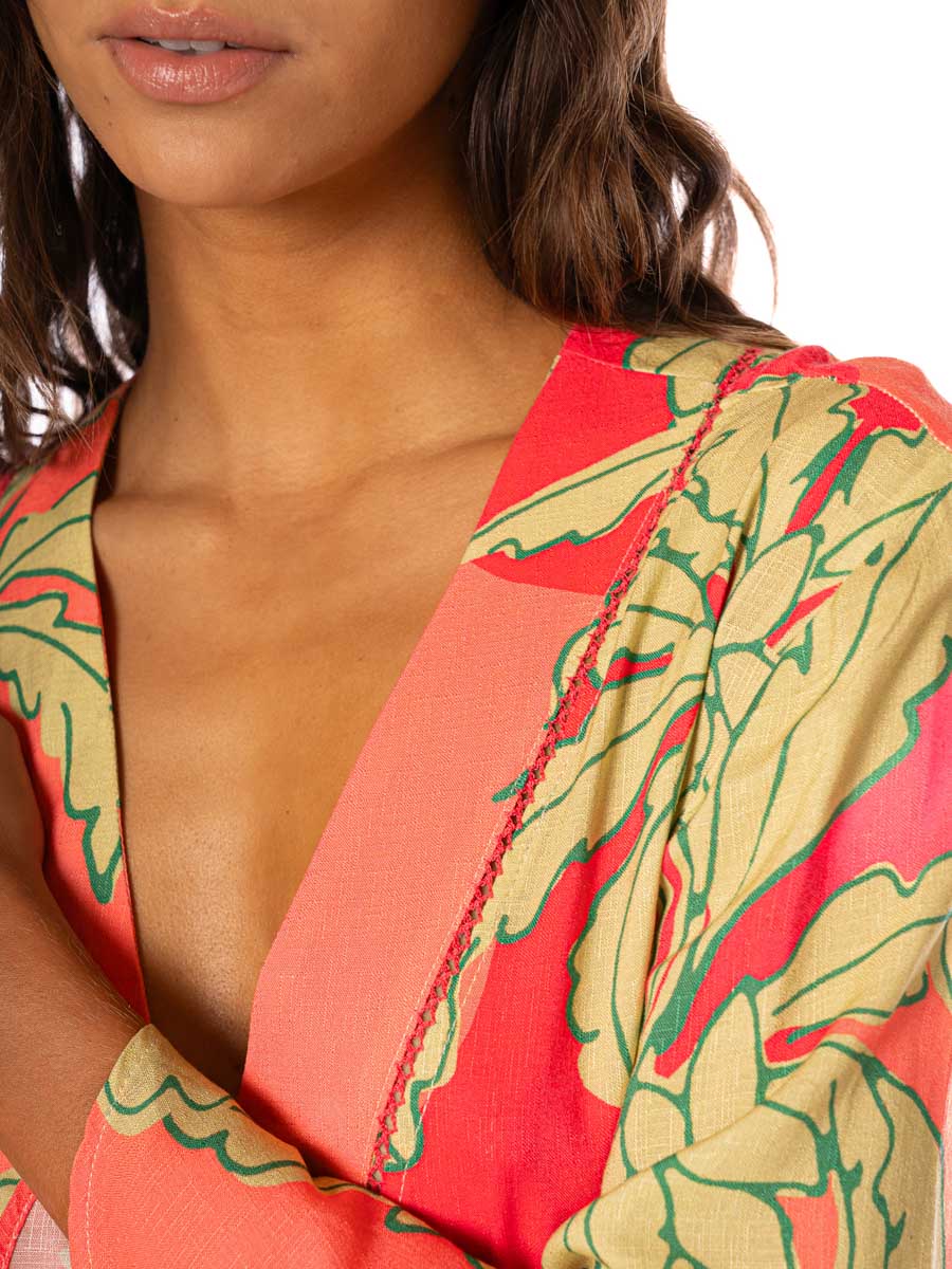 Maaji Joy Kaftan in Palm Garden