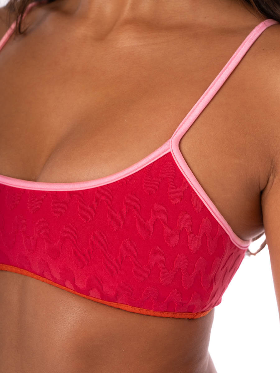 Maaji Lane Top in Apple Red