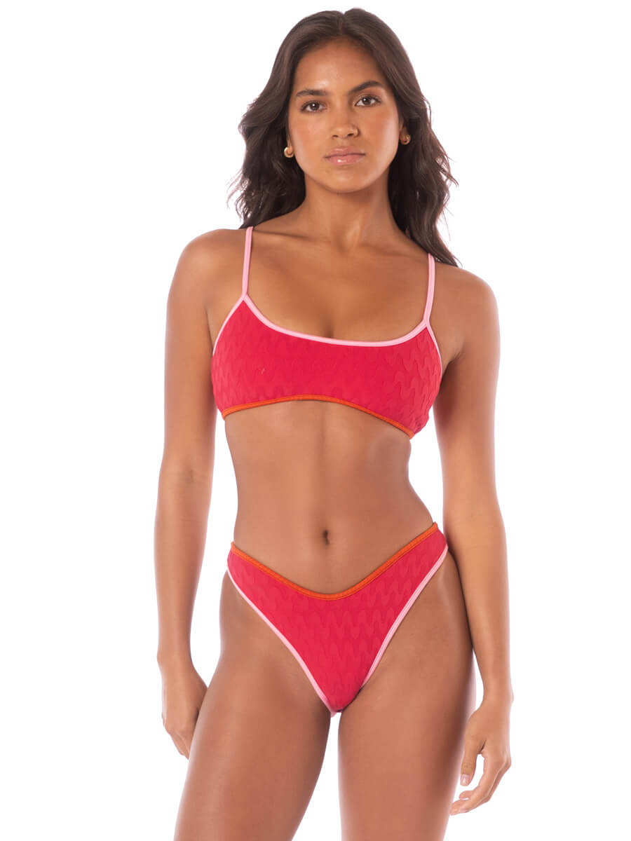 Maaji Lane Top in Apple Red