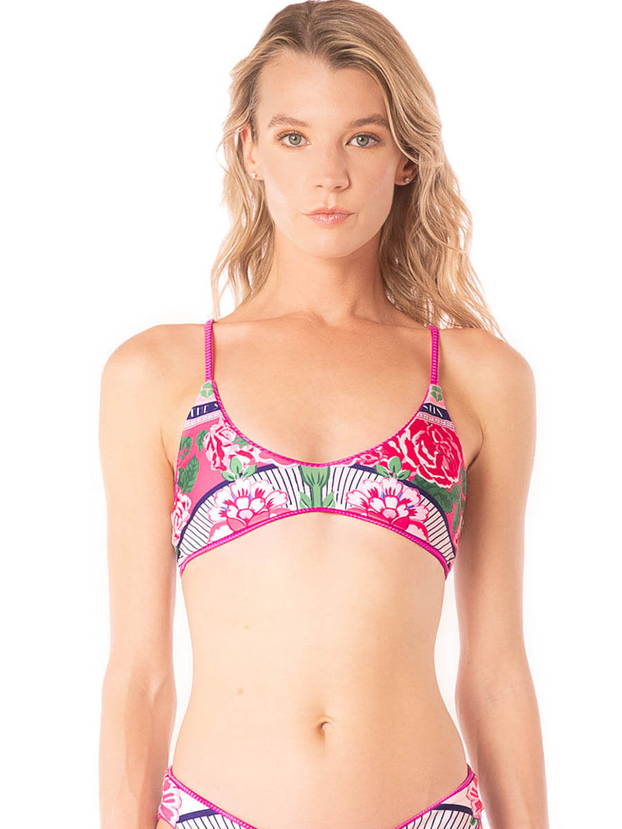 Maaji Liberties Bralette in Deep Pink