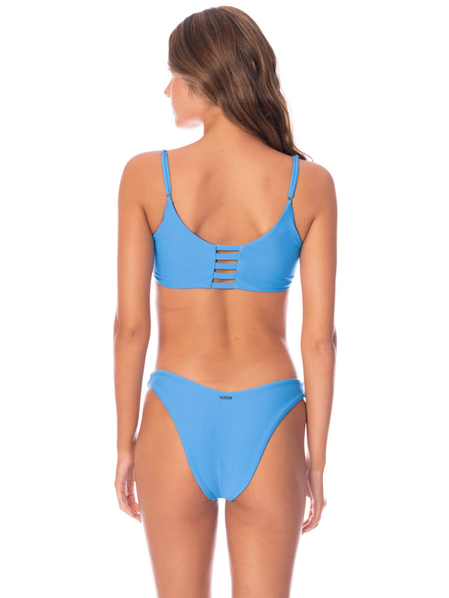 Maaji Praia Sporty Bralette in Stone Blue