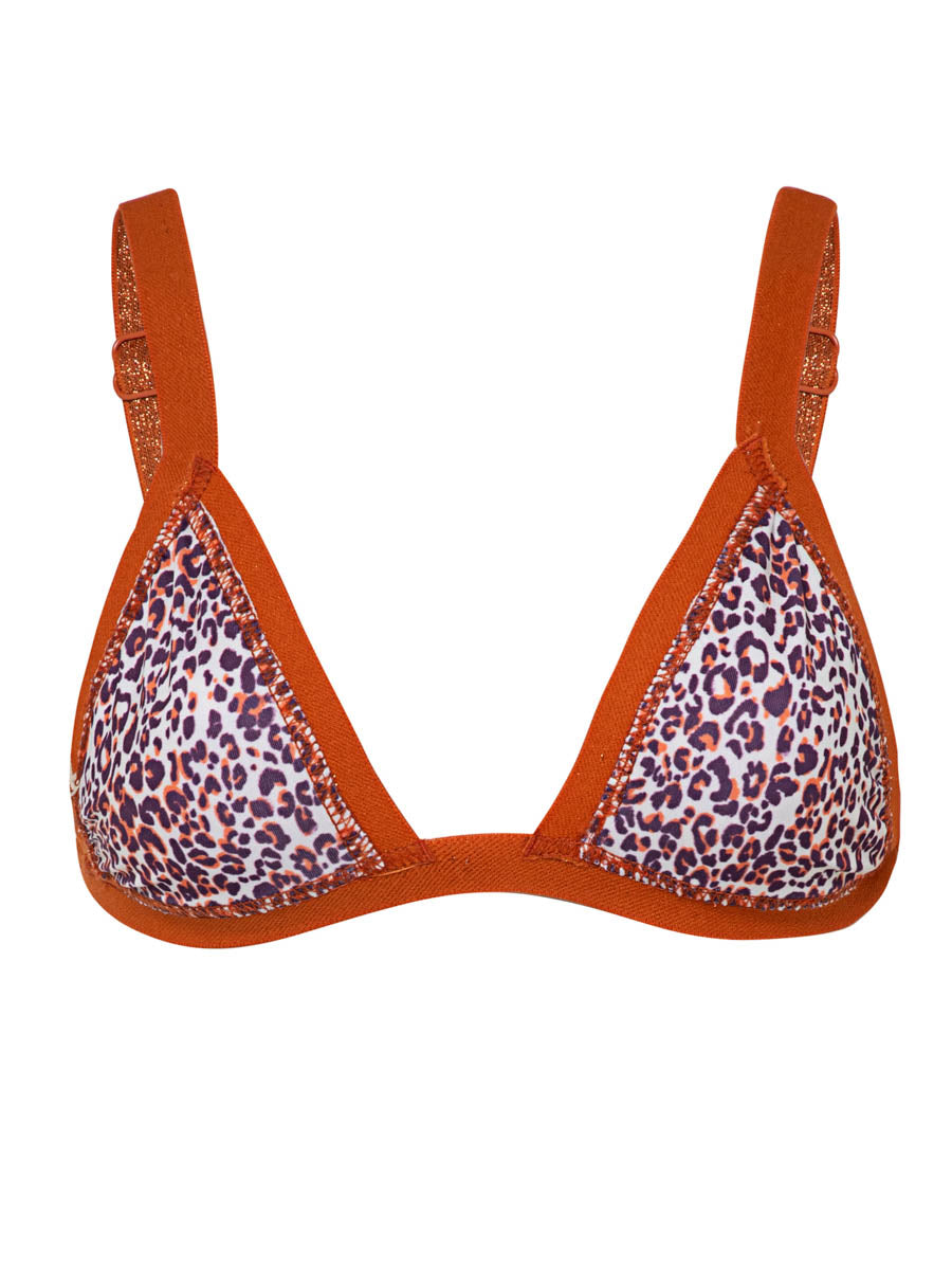 Maaji Raquel Triangle Top in Wisteria Bloom