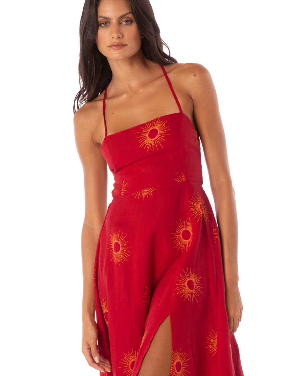 Maaji Remi Midi Dress in Eclipse