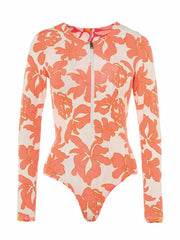 Maaji Triton Surfsuit One Piece in Dali Flowers, view 3, click to see full size