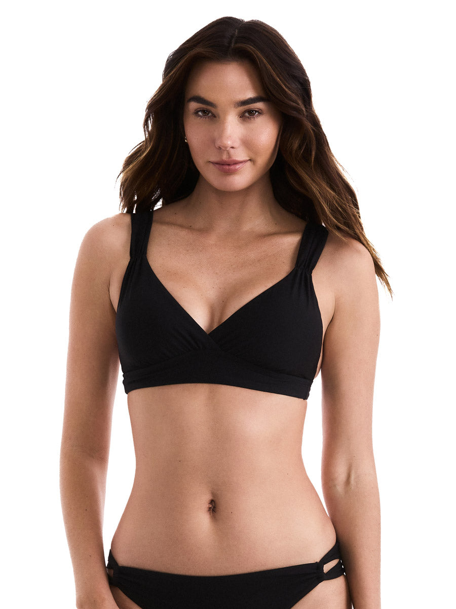 Mimi Flamingo Emory Bra in Black