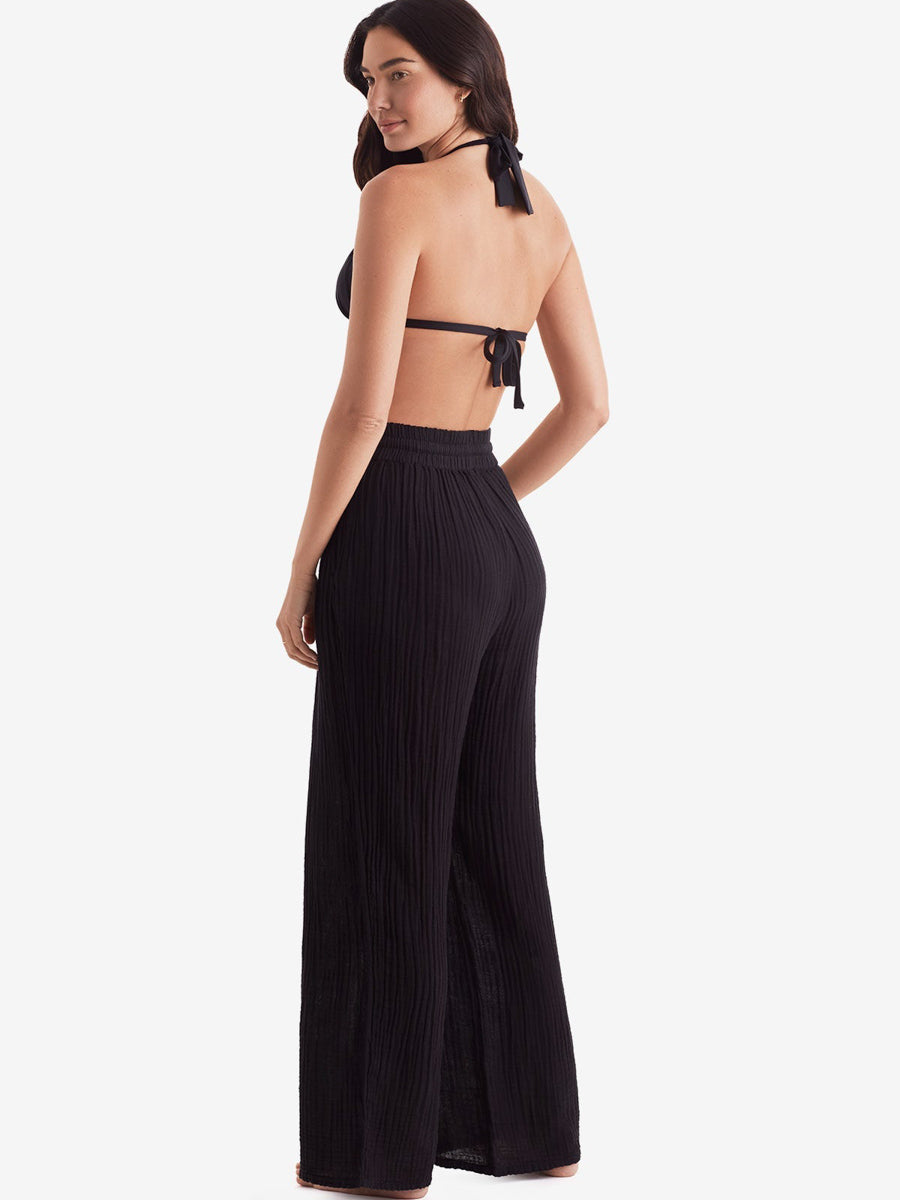 Mimi Flamingo Vista Pant in Black