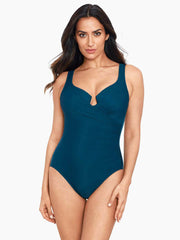 Miraclesuit Must Haves Escape One Piece In Nova Green, view 4, click to see full size