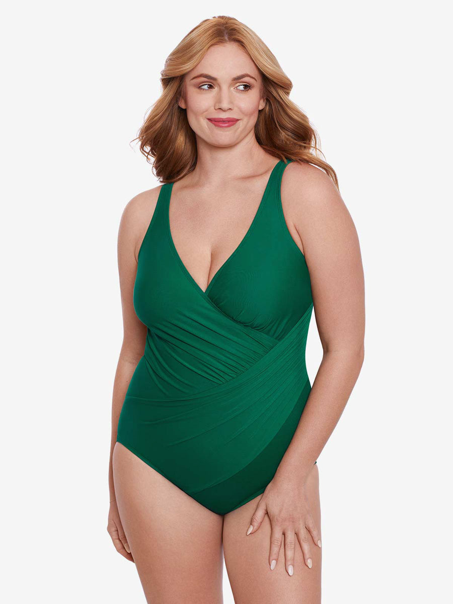 Miraclesuit Womens Oceanus One Piece In Malachite
