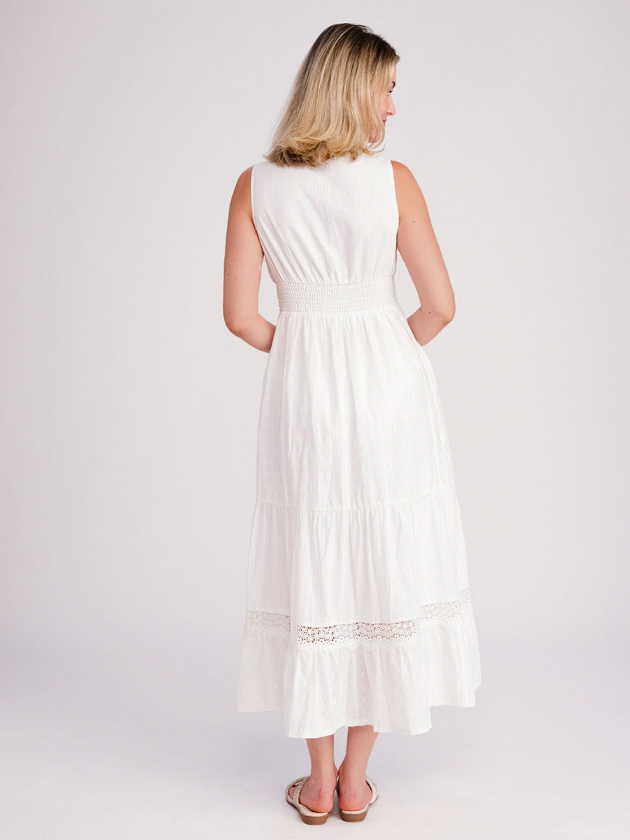 Pia Rossini Acapulco Maxi Dress in White