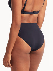 Sea Level Essentials Retro High Waist Bottom in Night Sky, view 2, click to see full size