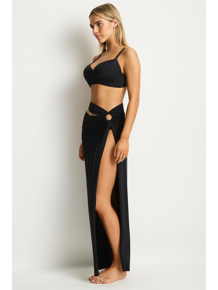 Essentials Multi Wear Skirt in Black
