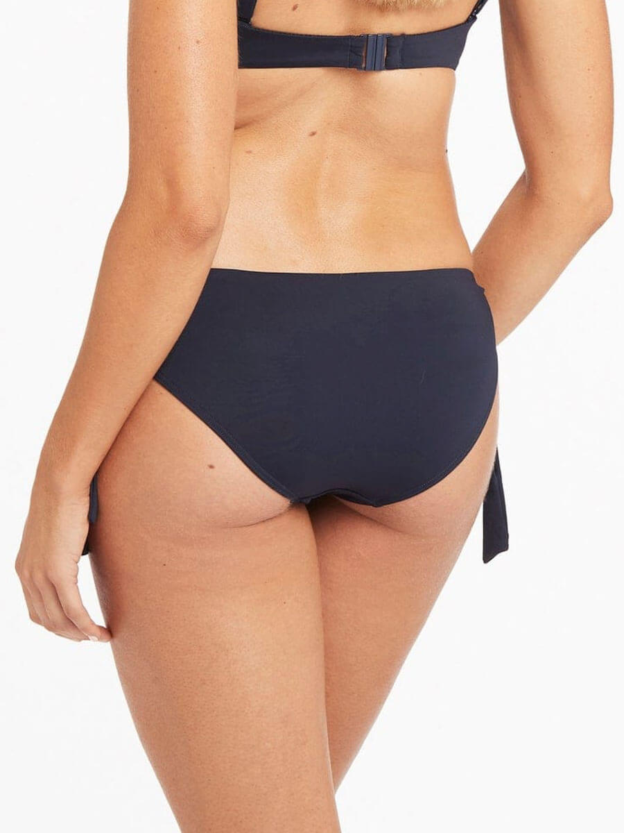 Sea Level Essentials Tie Side Regular Bottom in Night Sky