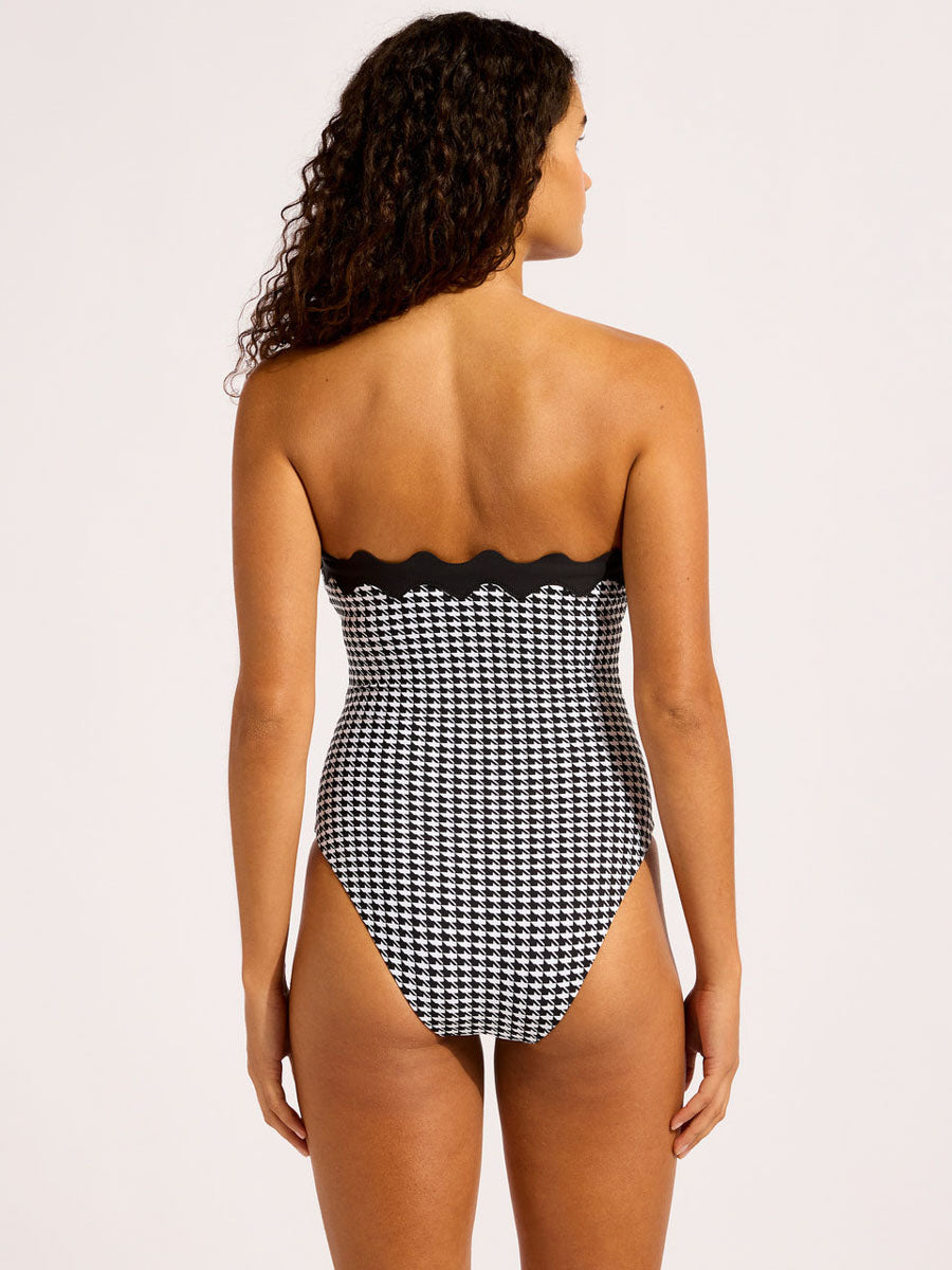 Seafolly Ric Rac One Piece in Black