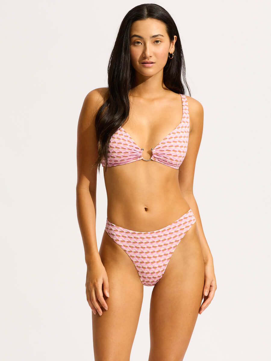 Seafolly High Leg Pant in Blossom