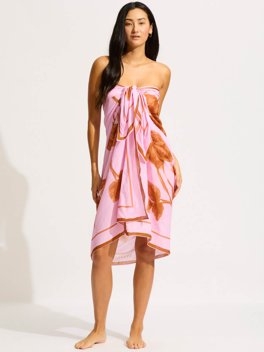 Seafolly Rococo Sarong in Blossom