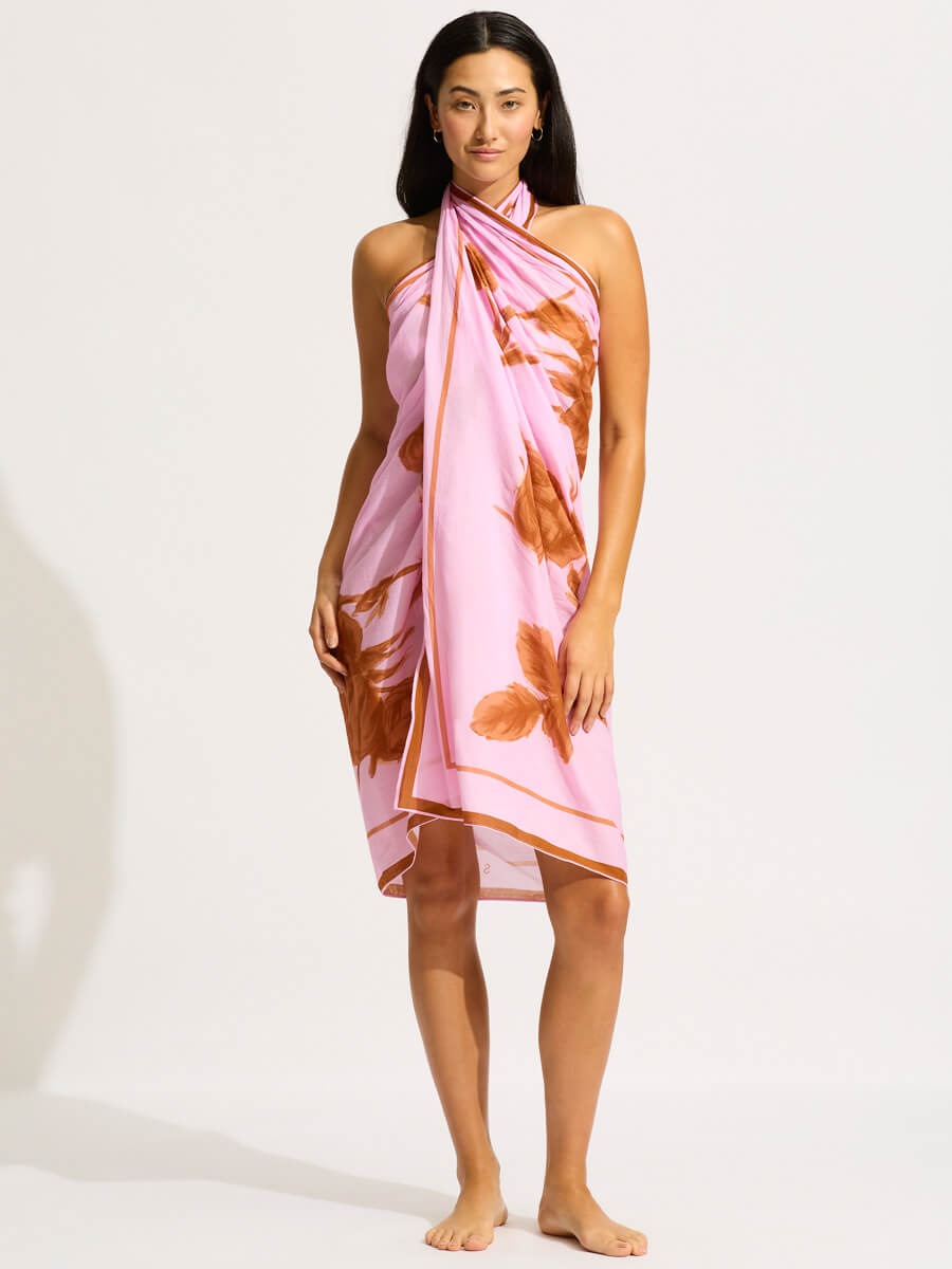 Seafolly Rococo Sarong in Blossom