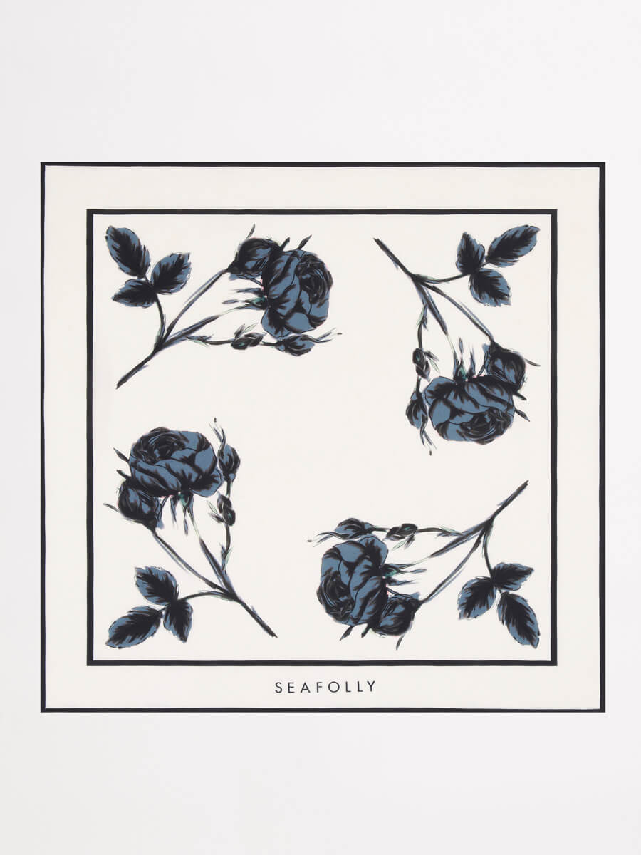 Seafolly Rococo Scarf in Black