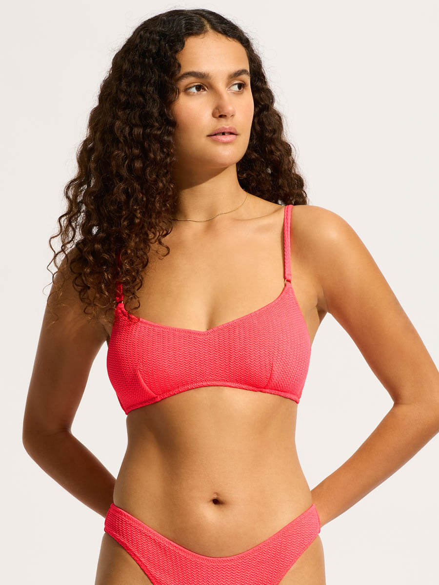 Seafolly Sea Dive Bralette in Snapdragon