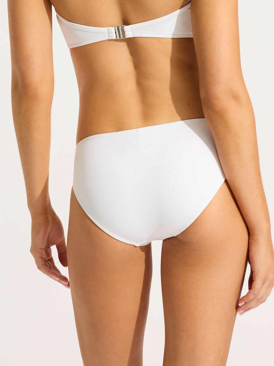 Seafolly SF Collective Twist Hipster in White