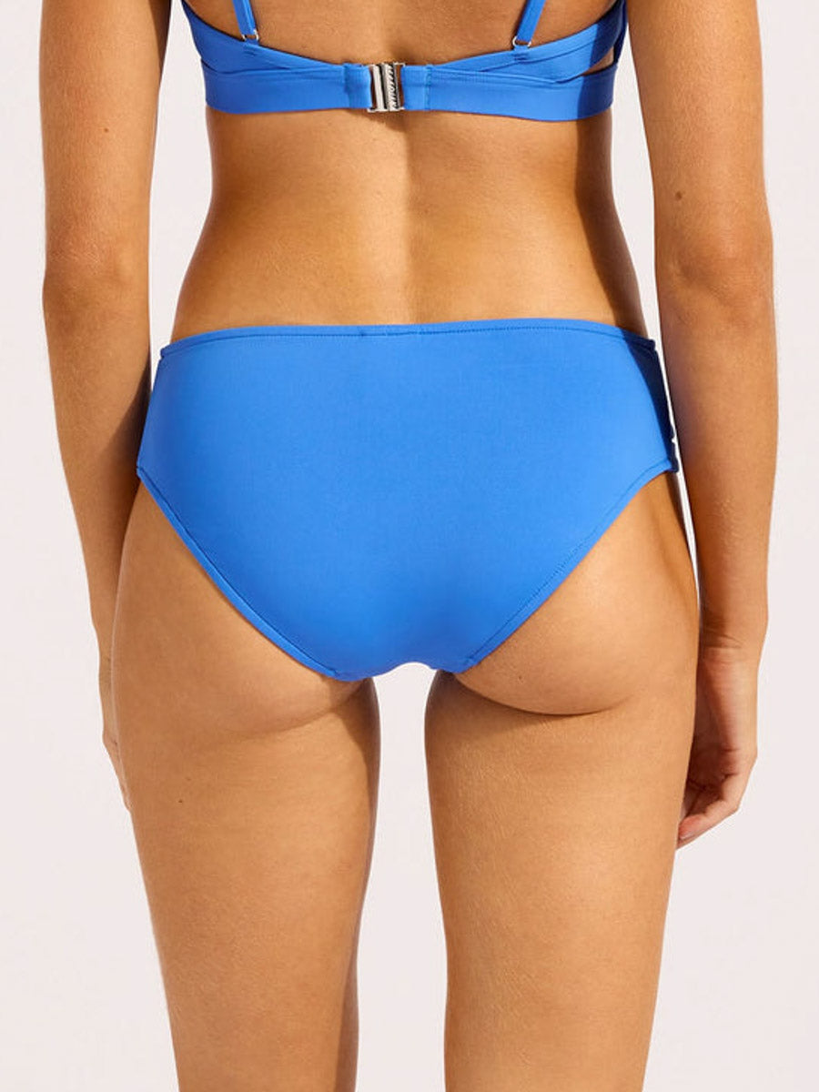 Seafolly Seafolly Collective Multi Strap Hipster Bottom in Sapphire