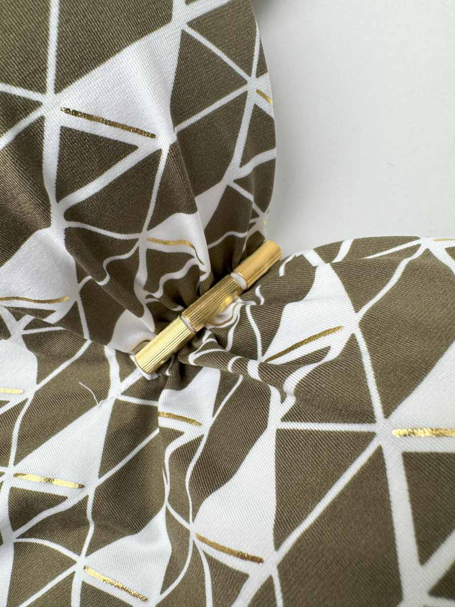 Sunflair One Piece Thin Straps In Geometric