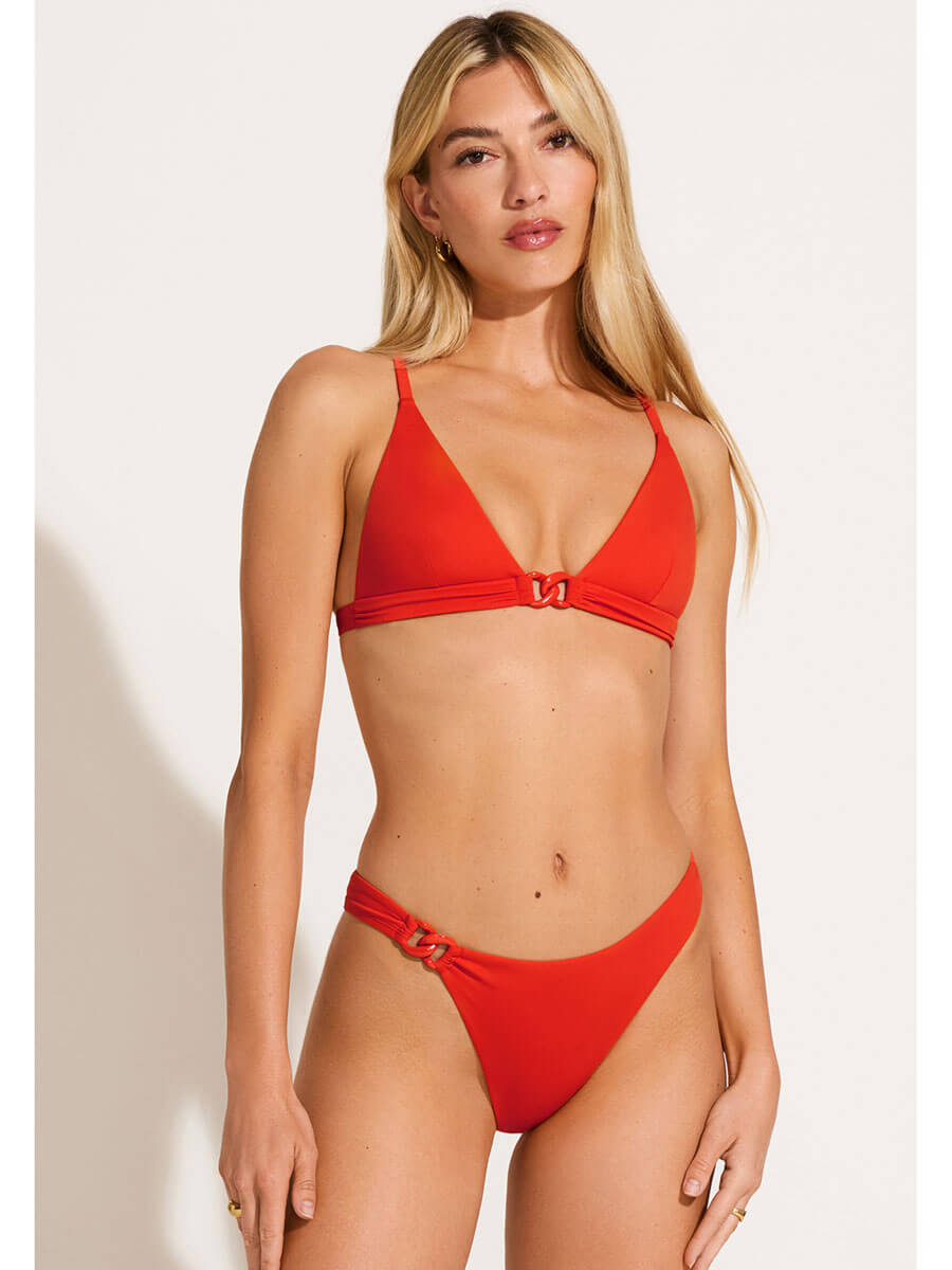Vitamin A Luxe Link Cheeky Bottom in Poppy ReLux