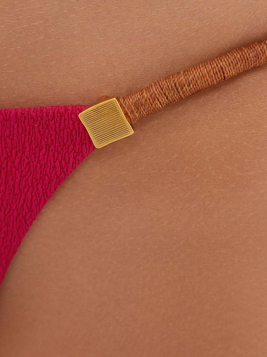 ViX Firenze Aika Detail Full Bottoms In Red