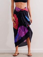 ViX Printed Sarong In Secret, view 1, click to see full size