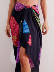 ViX Printed Sarong In Secret, view 4, click to see full size