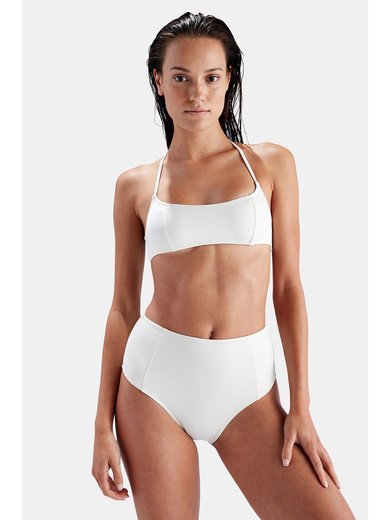 Solid & Striped Jessica Halter Cream