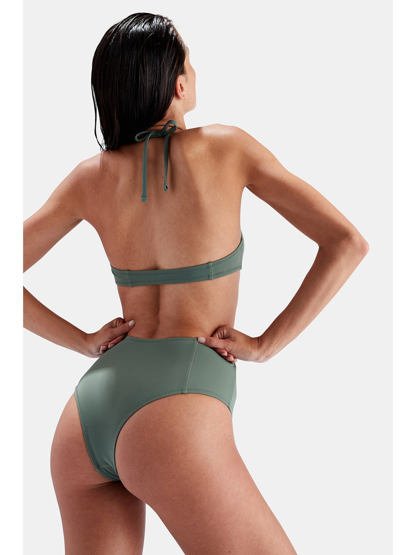 Solid & Striped Jessica Halter Top Army