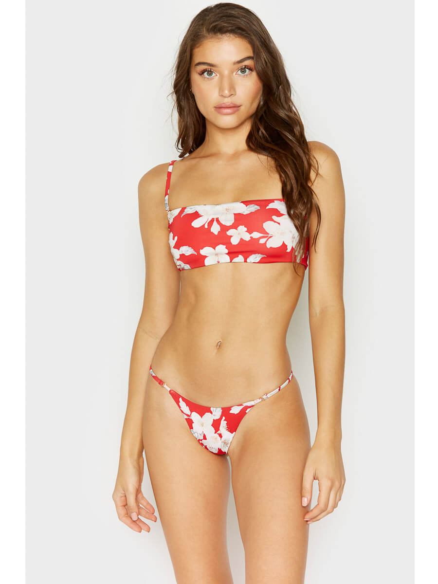 Frankies Bikinis Sadie Skimpy Bottom Azalea Flora
