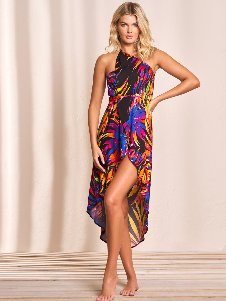 Maaji Josette Convertible Skirt in Midnight Tropics