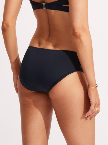 Seafolly SF Collective Multi Strap Hipster Bottom in True Navy