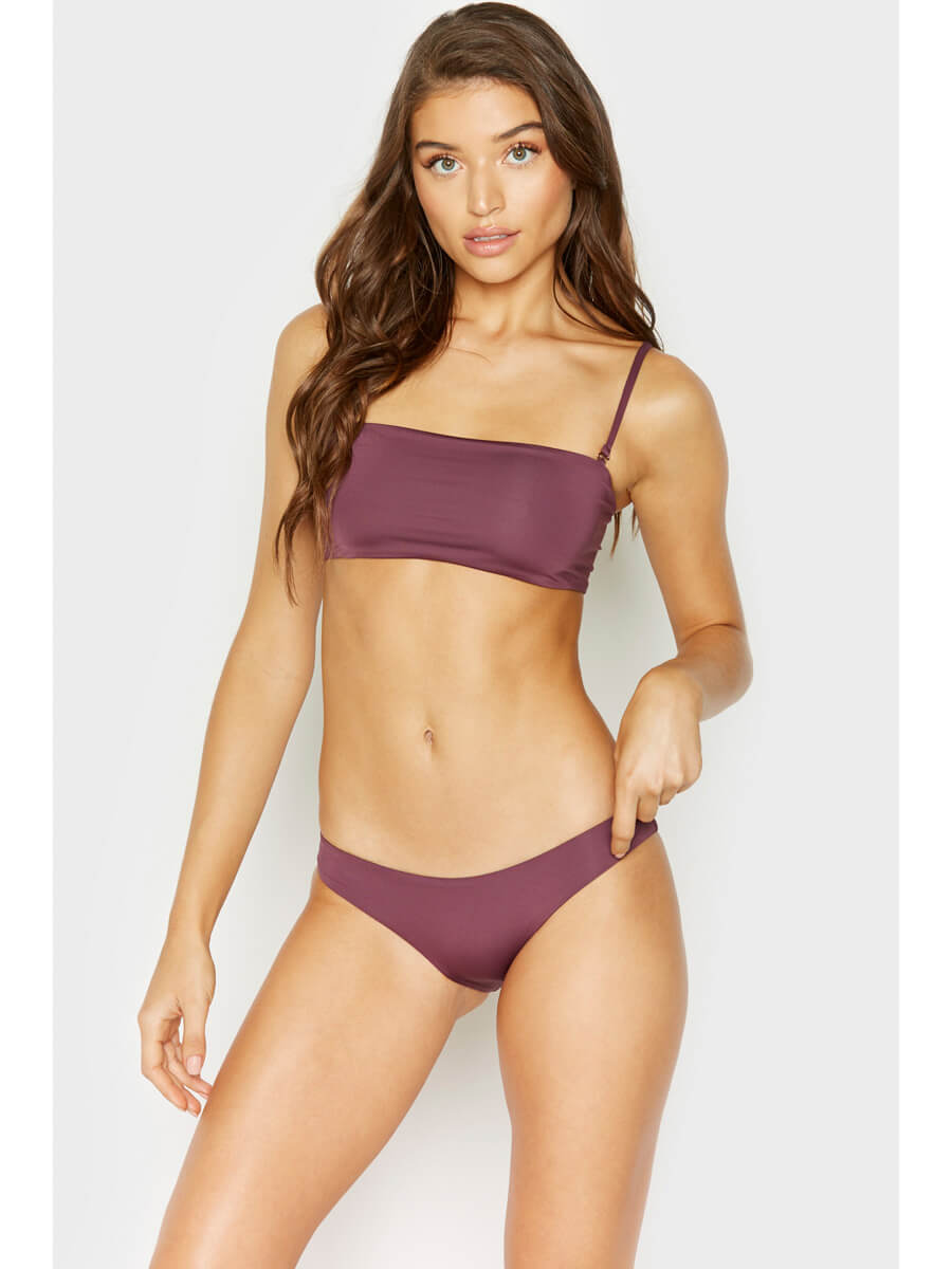 Frankies Bikinis Harley Bottom Cheeky Sangria