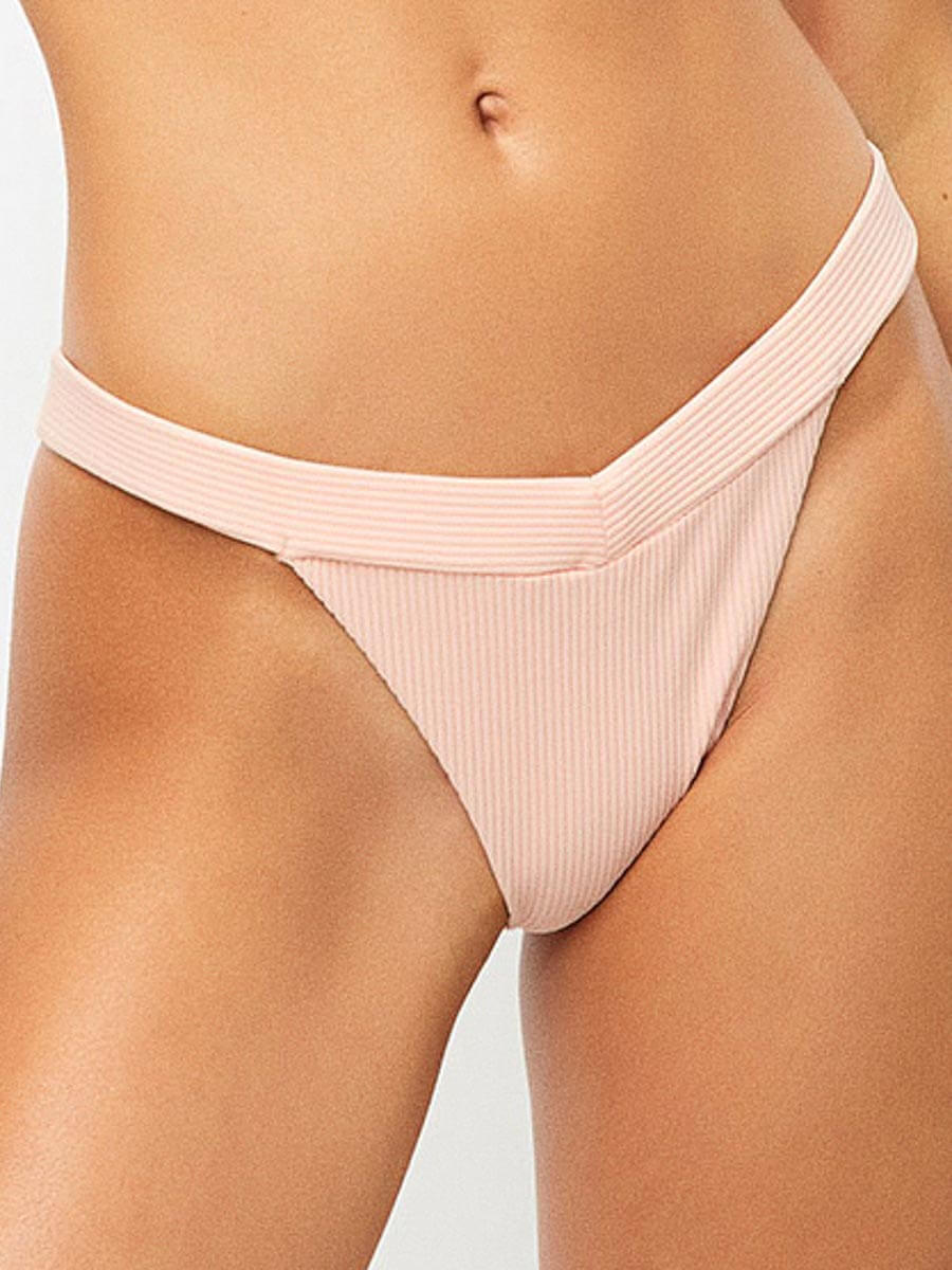 Frankies Bikinis Grace Bottom Peach