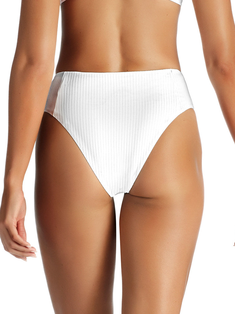 Vitamin A Sienna High Waist White EcoRib