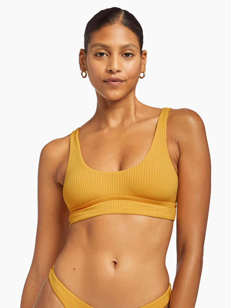 Vitamin A Sienna Tank in Honeycomb EcoRib