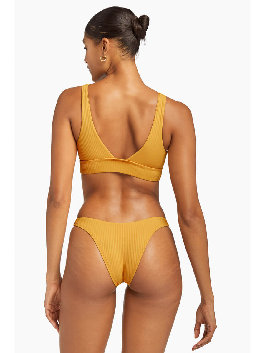 Vitamin A Sienna Tank in Honeycomb EcoRib