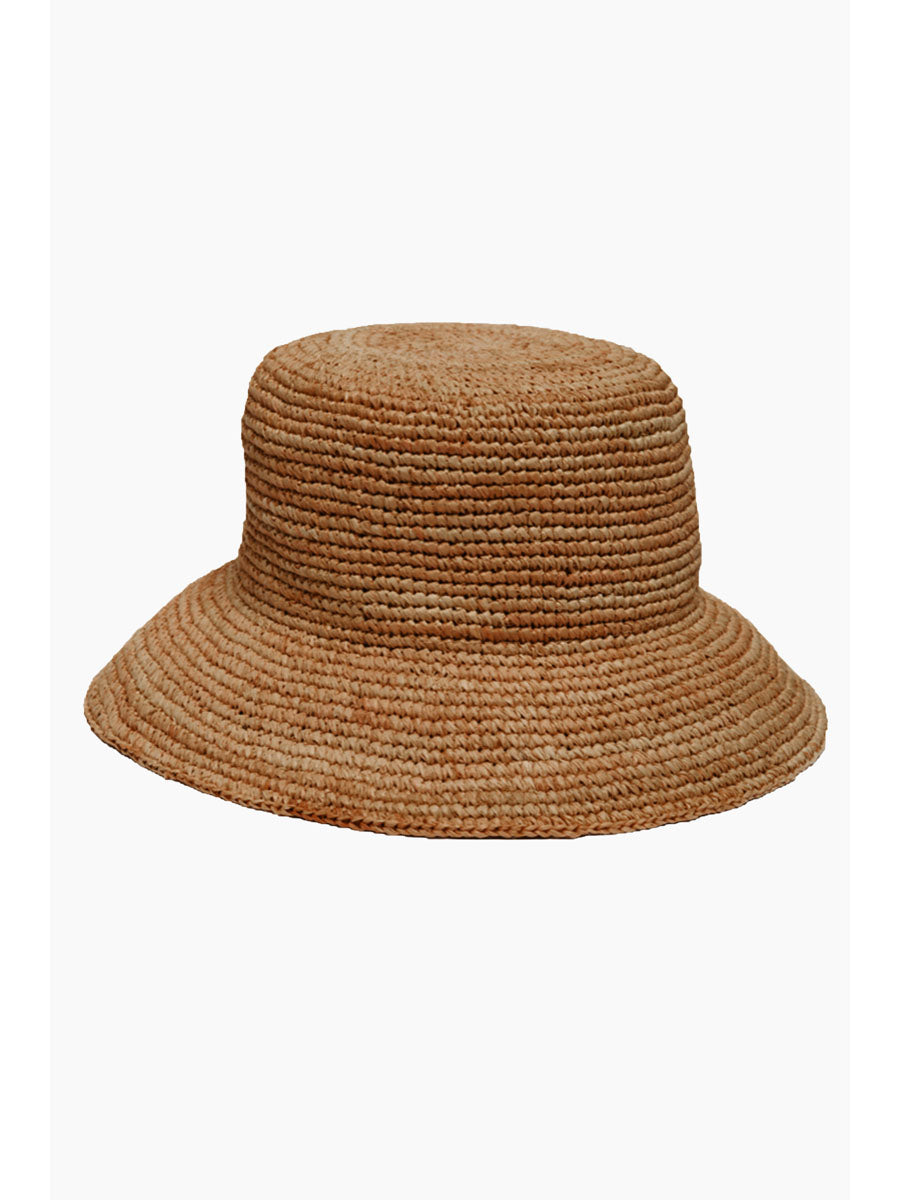 Vitamin A Cannes Bucket Hat in Carmel